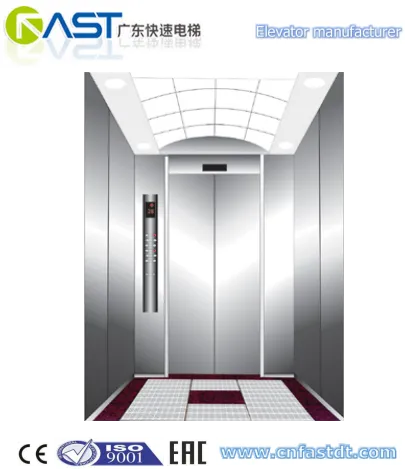 High performance indoor building office passenger elevator