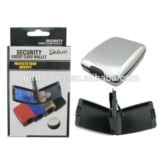 Pocket Security Aluminium Credit Card Wallet