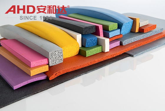 Silicone foam retangle colors