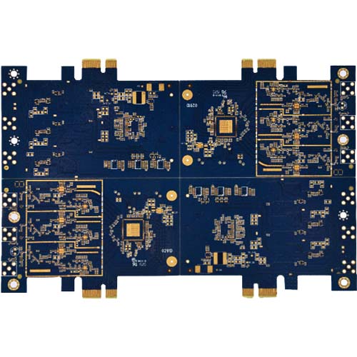 Double-sided gold finger circuit board