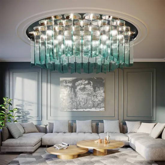 Fancy Nordic Luxury Hotel Postmodern LED Crystal Glass Ceiling Light