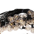 Solar energy G40 spherical bubble lamp string