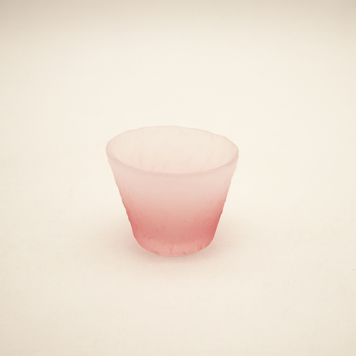 맞춤형 크리에이티브 스트라이프 하이 보로 실리케이트 투명 컵