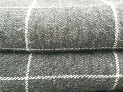 Viscose / Cotton flannel fabric