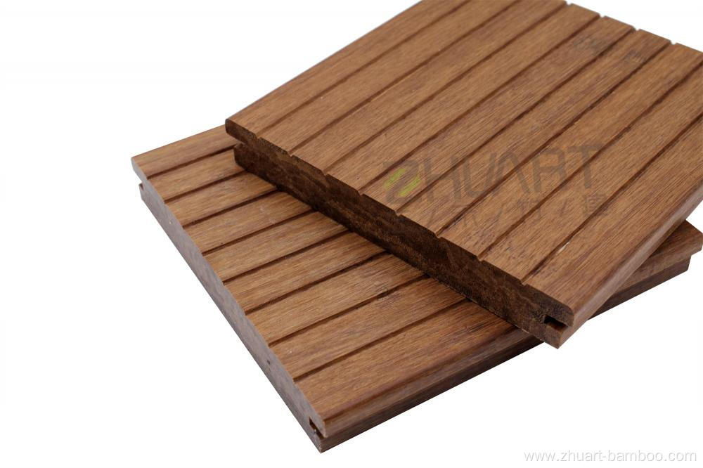 Classic style outdoor strand woven bamboo board