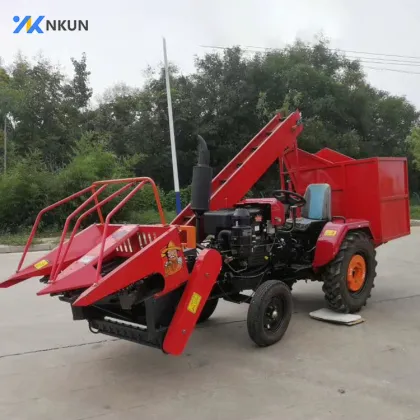 Middle-Sized Corn Combine Harvester: Efficient Corn Harvesting Equipment for Farms