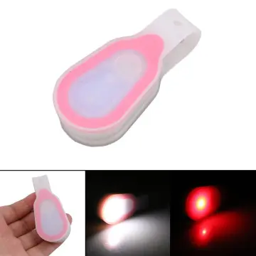 LED Silicon Clip Lamp Magnetic Warning Safety Light for Night Running Walking