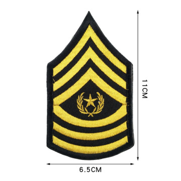 Division Armband Tactical Embroidery Kundenspezifische Klettverschlüsse