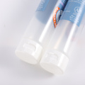 Transparante handcrème lotion zachte knijpbuis