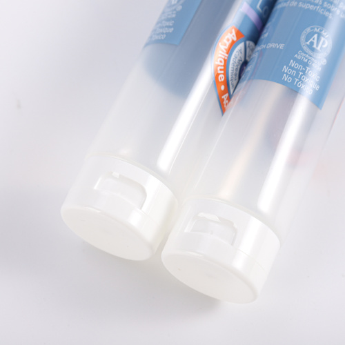 PE Tube Transparent Hand Cream Lotion Soft Squeeze Tube Factory