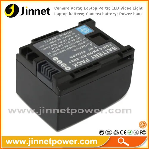 Digital Replacement Camera Battery Bp-809 Full Decoded For Canon Comcorder 