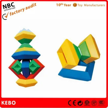 Plastic Intelligent Construction Toys