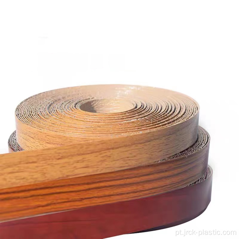 Bandagem de borda plana de grãos de madeira