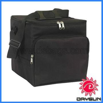 24-Can insulated black economy cooler bag