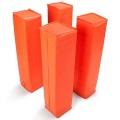 GIBBON Weighted Football Corner Pylons Orange