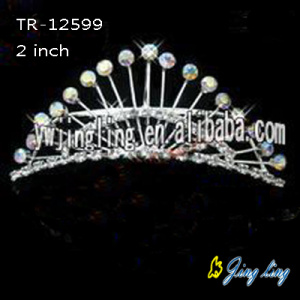 Crystal wedding tiara hair accessories