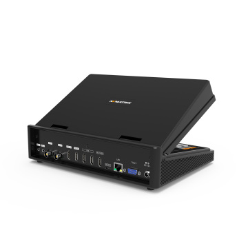 Portable 10.1 Inch AV Matrix Switcher Mixer for Video Streaming