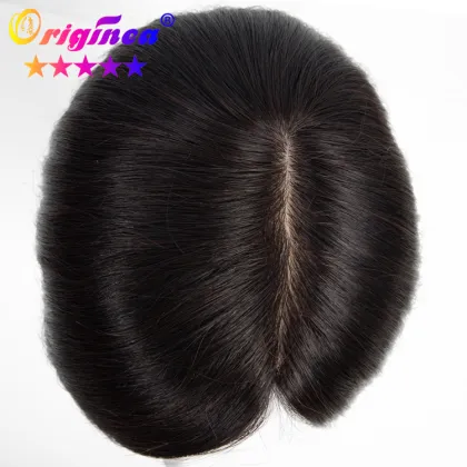 New real lace toupee women wig toupee human hair piece toupee