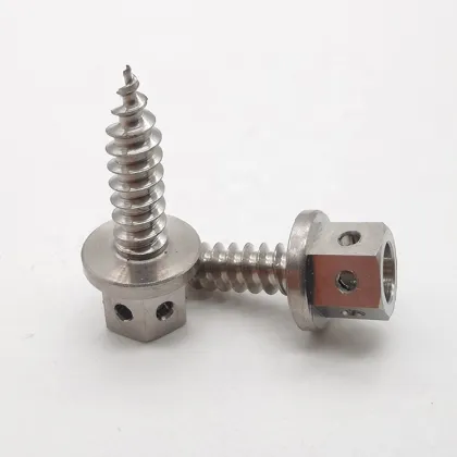 High Quality Titanium Hex Flange Bolts for Automobile