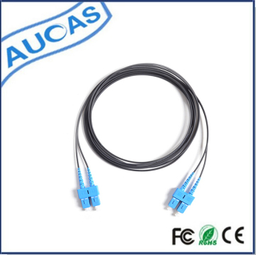 optical fiber cable patch cord / duplex single mode armored cable / simplex LC-SC patch cord