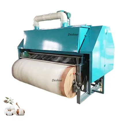 Carding Machines for Wool and Cotton Fiber Processing