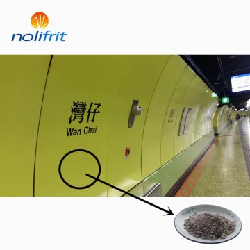 Low Price Subway Panel Antimony White Glaze Enamel Frit