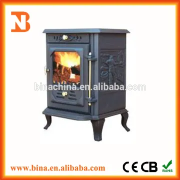 Best quality antique cast iron wood burning stove for sale