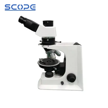 SMART-POL Binocular Trianocular Polarizing Microscope for Pol Media Analyzer and Polarizer Geology Research