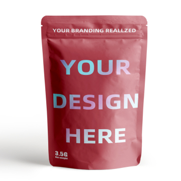 Custom Smell Proof Pouches: 3.5g to 1lb Resealable Mylar Bags with Zipper