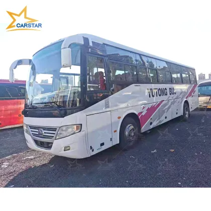 Used Yutong Coach Bus with 64 Seats and Front Engines