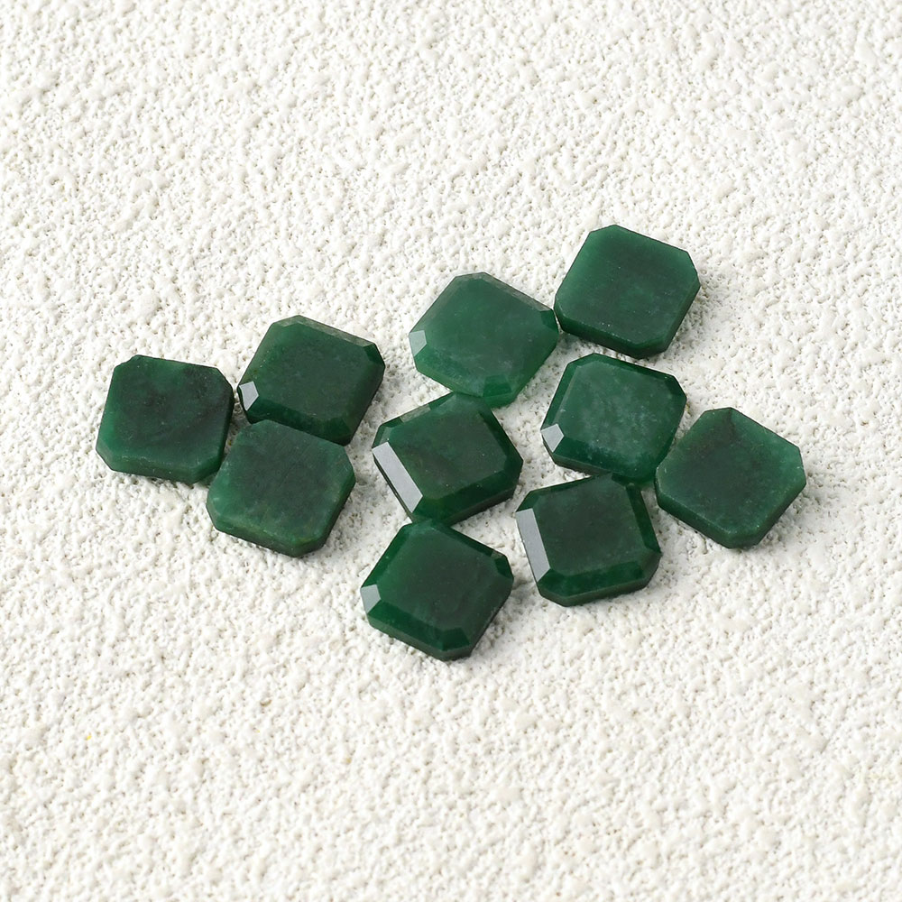 Dark green jade