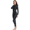 Seaskin Women 2mm Front Zip Fullsuit Wetsuit ชุดดำน้ำ