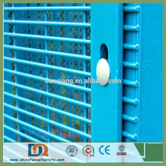 358 anti climb metal security fence and frame gates