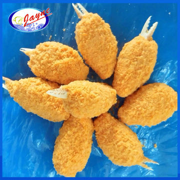 imitation breaded crab claw surimi