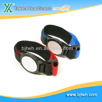 RFID velcro nylon watch tag