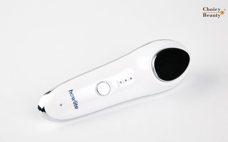 Appareil de soins de la peau de vibration sonore chauds et frais