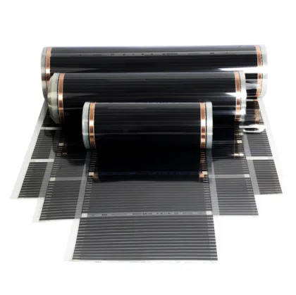 Under Floor Good Price Graphene PTC Heating Films Far Infrared Graphene Carbon Fiber Heating Film With Thermostat