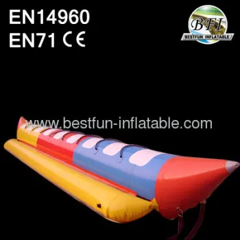 Pvc Material Inflatable Banana Boat For Sale 