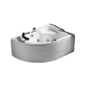 1,5x1,0 m de coin acrylique whirlpool massage chaud baignoire
