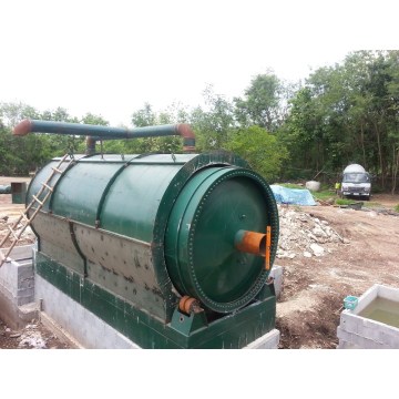 Daily rubbish plastic pyrolysis machine