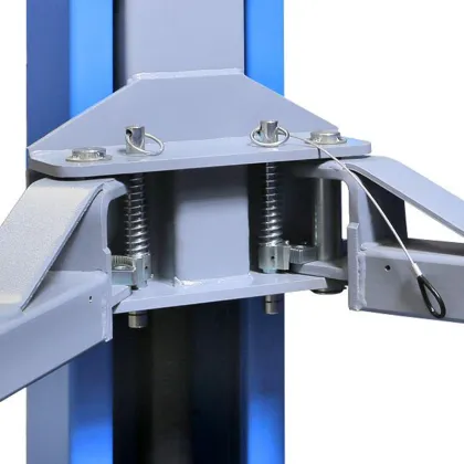 Western Werther 2 Post Lift Manual Release with CE Certification