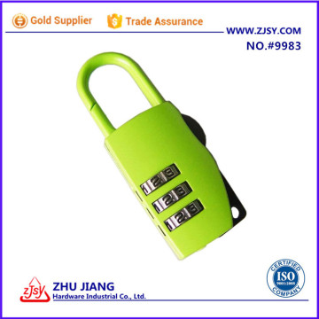 9983 Zinc Alloy Luggage Lock For Travel Bags