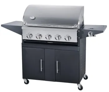 BBQ GRILL GAS WITH 5 BURNERS