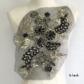 3D geborduurde stoffen geborduurde bloempatches