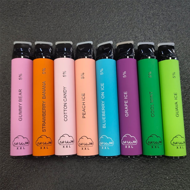 Glow d'air XXL POD VAPE DE VAPE DIREABLE PUFF UK