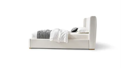 Coda Upholstered Bed with Architectural Base