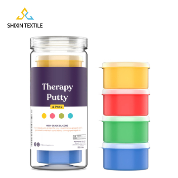 Decompression and Stress Relief: Decompression Resistant Hand Exercises with Three-Ounce Therapy Putty Kit for Kids and Adults