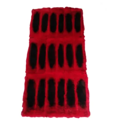 Rex Chinchilla Rex Rabbit Plate Dyed Chinchilla