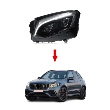 XT Upgrade LED Headlights for Mercedes-Benz GLC Class 2016-2019 W253/X253 GLC200/GLC260/GLC300