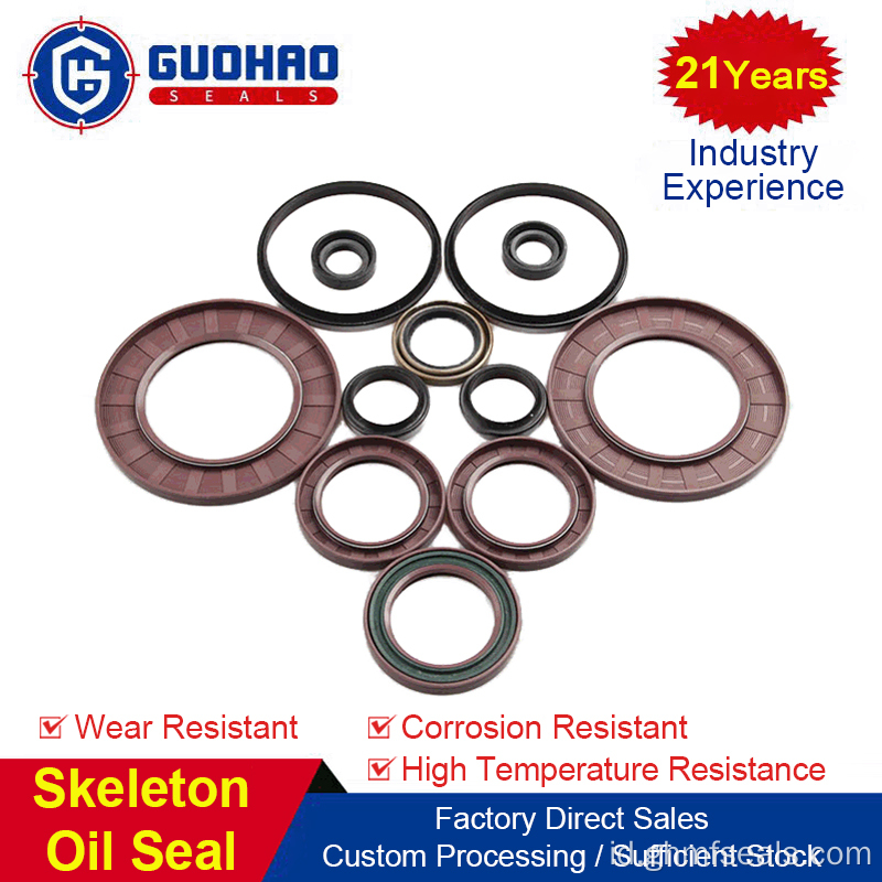 Nak Tekanan Tinggi Nitrile Karet Skeleton Oil Seal